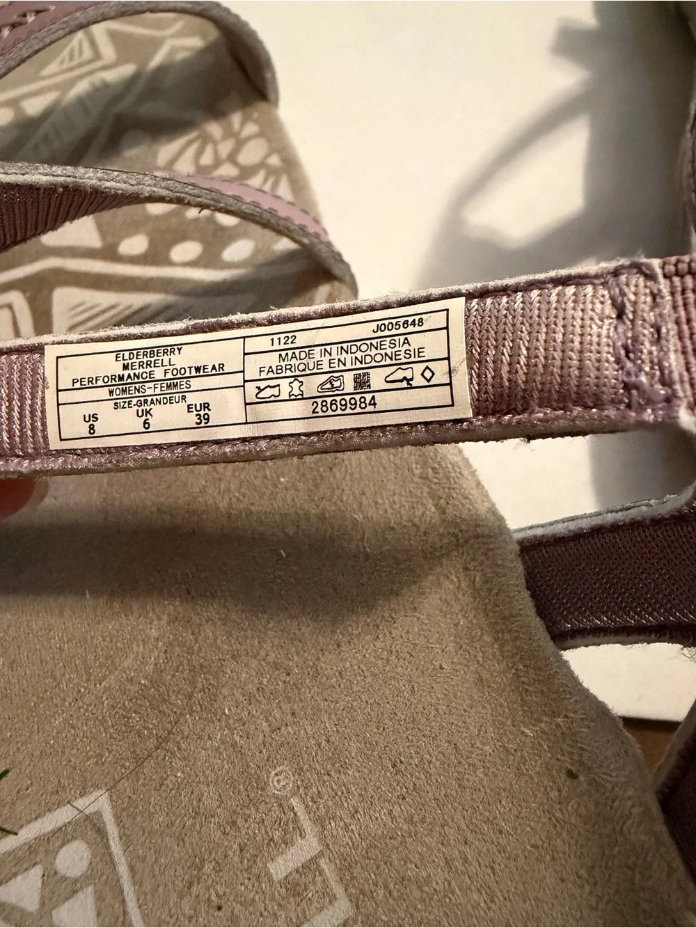Merrell Sandspur Women's Track Shoe/athletic sandals size 8 elderberry